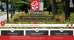 Desktop Screenshot of ginkelgroep.nl